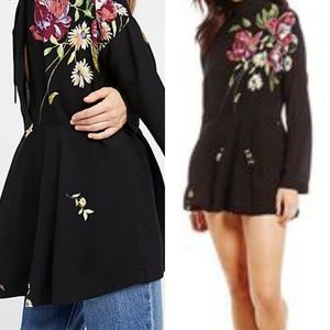 Free People floral Tunic
